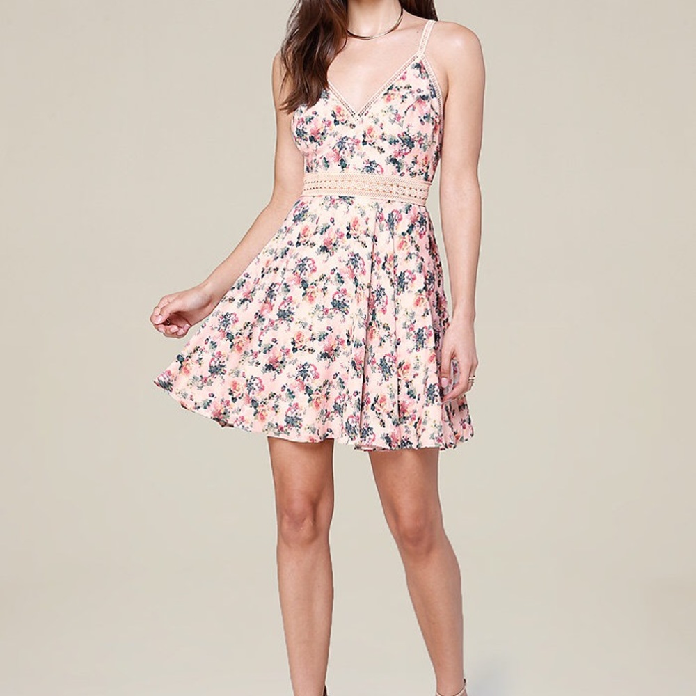 Guess fit and flare dress